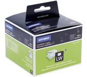Rollo etiqueta permanente 89x36mm. transparentes dymo so722410
