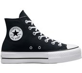 Zapatillas Converse Chuck Taylor All Star Lift Wide para mujer en color negro