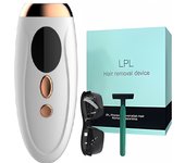 Portable IPL Laser Epilator 999999 Flashes - Painless, Permanent Hair Removal for Women’s Body and Bikini Line