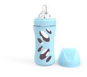 Twistshake Biberón Anticolico Cristal 260ml Pastel Azul