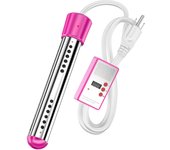 Calentador de Agua Eléctrico de Inmersión de 3000W Calentador de Agua Portátil para Bañeras Piscinas y Uso en Exteriores Calentamiento Rápido para Hogares y Escuelas (Tiempo Programado - Tipo Temporizador)