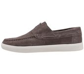 Geox U AVOLA B - SCAM.  Zapatos Planos Hombre Gris