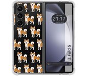 Funda Silicona Antigolpes para Samsung Galaxy Z Fold 5 5G diseño Perros 08 Dibujos