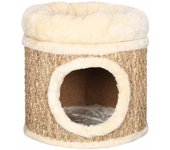 Casita para Gatos de lujo con El Algodón DE LA Herba Marina 33 cm