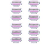 Women Safety Razor Blades Face/ Leg/ Armpit/ Bikini Beauty Hair Removal Shaving Compatible Venus Shaver