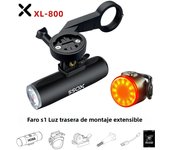 XOSS XL800 XL 800 lumen BIcycle Light Bike Headlight Waterproof USB Rechargeable MTB Front Lamp Bicycle Portable Flashlights