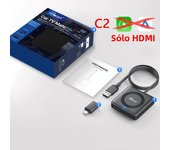 Ottocast Car Tv Mate HDMI Multimedia Adapter Wired to Wireless Carplay Video Converter for Google Android TV Stick Game Box