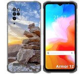 Funda Silicona para Ulefone Armor 12 5G diseño Sunset Dibujos