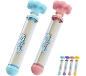 Pistola de agua de fuegos artificiales, juguete romántico de rociador de agua estilo fuegos artificiales para parejas, rociador extraíble de alta presión para baño, piscina, fiestas (4 piezas)