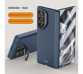 Magnetic Hinged Holder Cover For Samsung Galaxy Z Fold 6 Fold6 zfold6 Case With Tempered Glass Shockproof Cases Kickstand Fundas