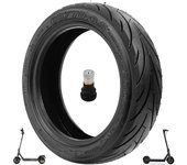 HORO.ES Neumáticos de repuesto para Smartgyro K2 y Ninebot Max G30, neumáticos de goma 60/70-6.5, neumáticos sin cámara Tubeless