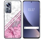 Funda Silicona para Xiaomi 12 / 12X 5G diseño Mármol 03 Dibujos