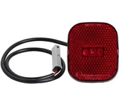Rear Mudguard Tail Light For Ninebot by Segway Max G2 Electric Scooter Brake LED Lamp Warning Taillight KickScooter Accessories
