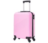 ARISE SHOP-Maleta Avión Equipaje de Mano Viaje Cabina Trolley ABS Rígida 4 Ruedas Maleta de cabina rigida con asa telescopica 55x35x20CM los colores se refieren a los reales