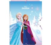 SAFTA  CARPETA FOLIO 3 SOLAPAS FROZEN "COOL DAYS" - Carpeta Anillas Licencia Oficial - Diseño Exclusivo - Ideal para Uso Diario - Material Duradero - Compatible con Hojas A4
