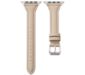Slim Leather Strap For Apple Watch Band 44mm 40mm 41mm 42mm 38mm 49mm 44 mm Bracelet apple watch 8 45mm bands Ultra 7 se 3 4 6