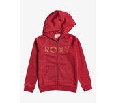 Roxy Sudadera Capucha Algodón - Con Estampado Frontal - Mujer