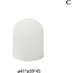 Silicone Elastic Flashlight Diffuser Lampshade Lamp Shade Flashlight Cover Φ28*Φ25*45/Φ35*Φ32*45/Φ41*Φ39*45