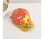 Cartoon Dinosaur Children Baseball Cap Cute Animal Kids Sun Hat Spring Corduroy Outdoor Boys Girls Peaked Caps Bonnet Gorras