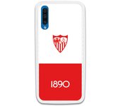 Funda original compatible con Samsung Galaxy A70 - Sevilla Rojiblanco 1890