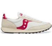 Saucony | Hombre | Zapatillas de Piel Trainer 80 blanco