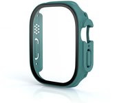 Glass+case For Apple Watch Ultra 49mm strap smartwatch PC Bumper+Screen Protector Tempered Cover iwatch series band Accessories