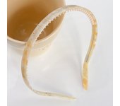A headband suitable for wearing glasses~FRANCE Gold Headband from South Korea, French Retro Leopard Print Color
