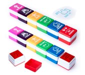 Office Box - Set de 12 Sellos de Motivación Especial Profesores en Inglés y Euskera
