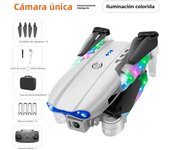 2024 E88D E99D RC Drone 4K Professinal Colorful Light With 1080P Wide Angle HD Camera WIFI FPV Quadcopter Height Hold Gift Toy