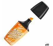 Subrayador Stabilo BOSS MINI STAY TRUE Naranja 10 Piezas