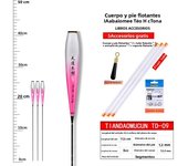 3PCS Composite Nano Luminous Float Body Foot+3PCS Tubes+1 Bag Hooks+1 Float Rest No Tail No CR425 Battery Fishing Tackle Tools