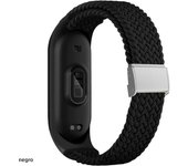 Bracelet for Mi band 7 Strap Elastic adjustable metal Nylon Braided Miband4 miband 5 correa pulseira for xiaomi Mi band 4 3 5 6