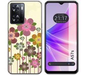 Funda Silicona para Oppo A57s diseño Primavera En Flor Dibujos