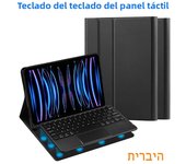 AJIUYU TrackPad Keyboard Case For iPad 10.2 Inch 9th 8th 7th Generation 10th Air9.7 6th Pro11 3rd 4ht 5th 10.5 Magic Smart Cover