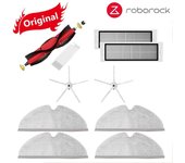 Original Roborock S5 Max / E4 / E5 / S45 Max / S6 MaxV Detachable Main Brush Silicon Side Brush Washable Filter Accessories