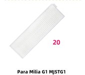 Main Roller Side Brush Hepa Filter Mop Cloth Spare Replacement for Xiaomi Mi Robot Vacuum-Mop Essential G1 MJSTG1 Cleanner Parts