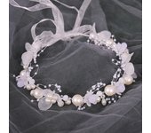 Pearl Flower Headband Hairband For Women Party Pageant Bridal Wedding Hair Accessories Jewelry Vine Band Headband Tiara Gift