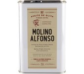 MOLINO ALFONSO - Aceite de Oliva Virgen Extra 'Empeltre' (Lata 2,5L) - DOP 'Bajo Aragon'