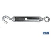 Cofan Gancho-Anilla Tensor Zinc. DIN 1480 M-22 - Alta Calidad