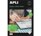 Apli papel fotografico colour laser a4 210g 100 hojas