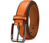Men Belts High Quality Genuine Leather LONG Large Pin Buckle Metal Automatic Buckle Male Belts Strap Mal 115cm 135cm Size