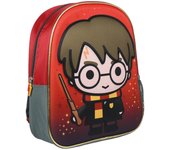MOCHILA INFANTIL 3D HARRY POTTER HOGWARTS