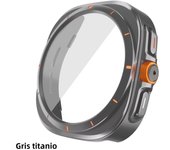 Change To Ultra Case for Samsung Galaxy Watch 7 44mm 40mm Accessories Protective Case + Screen Protector Glass for Galaxy Watch6