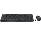 Teclado y Ratón Logitech MK370 Negro Qwerty Español