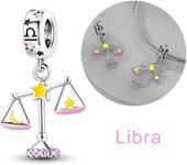 Silver Plated Pink Series Charms Pendant Lovely Dangle Pink Perfume Bottle Charm Beads Fit Bangle Bracelet Necklace Jewelry