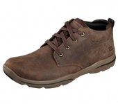 Botas Deportivas Skechers Relaxed Fit: Harper - Melden Color Chocolate Para Hombre