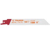 Hojas Sierra Sable Truper Flexibles Acero HSS 14 DPP para Metal
