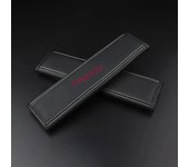 For Audi A3 A4 A5 A6 A7 A8 Q3 Q5 Q7 Q8 TT S LINE Car Accessories 2Pcs Car Seat Belt Nappa Leather Safety Belt Shoulder Covers