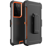 Hybrid Rugged Armor With Clip Case for Samsung Galaxy S25 S24 S23 Ultra Plus FE A06 A16 A55 A35 A25 A15 A05S 5G Otter Cover Box