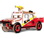 DAM. Puzzle 3D madera Hummer 44 piezas. 16,2x7x8,5 cm. 16x8x8cm.